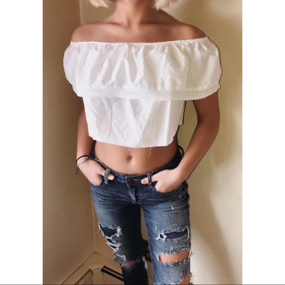 Palm Beach Boutique Tops - CROPPED TOP SHIRT